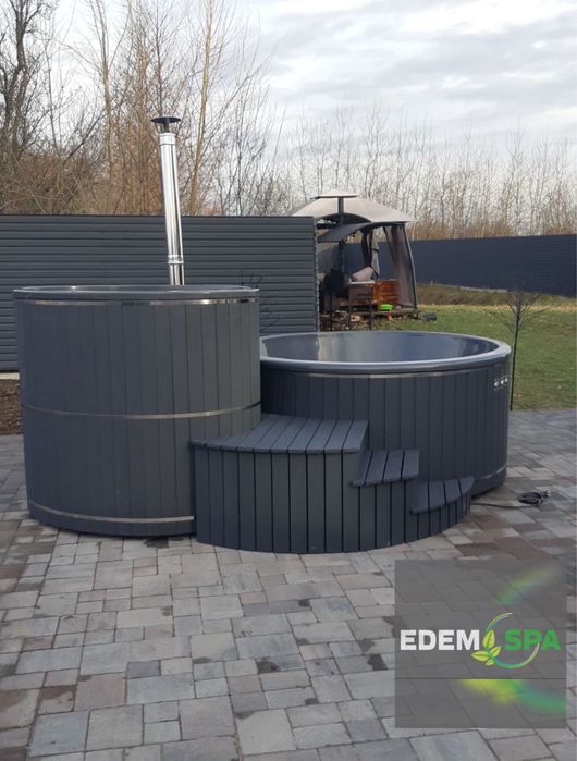 Чан на дровах! Виробник! Спа купель! Чан для купання! Джакузі! Офуро!