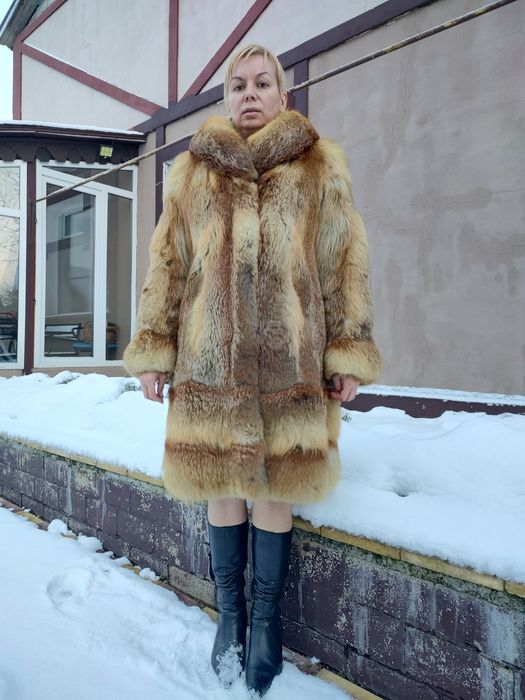 Шуба жіноча лисиця розмір 42-48