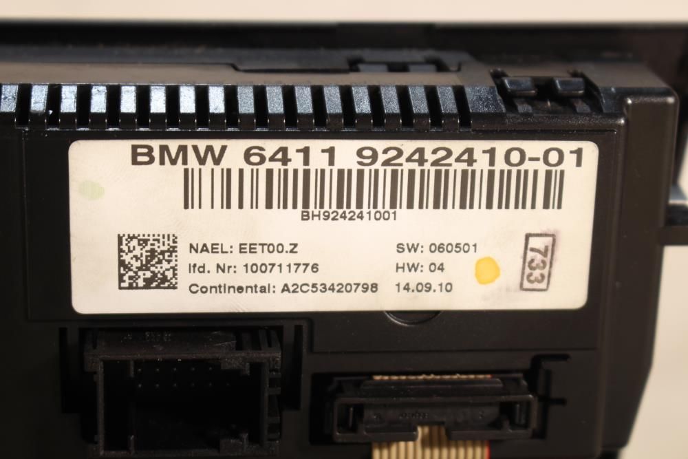 Comando chauffage / sofagem BMW 1 Coupé (E82)