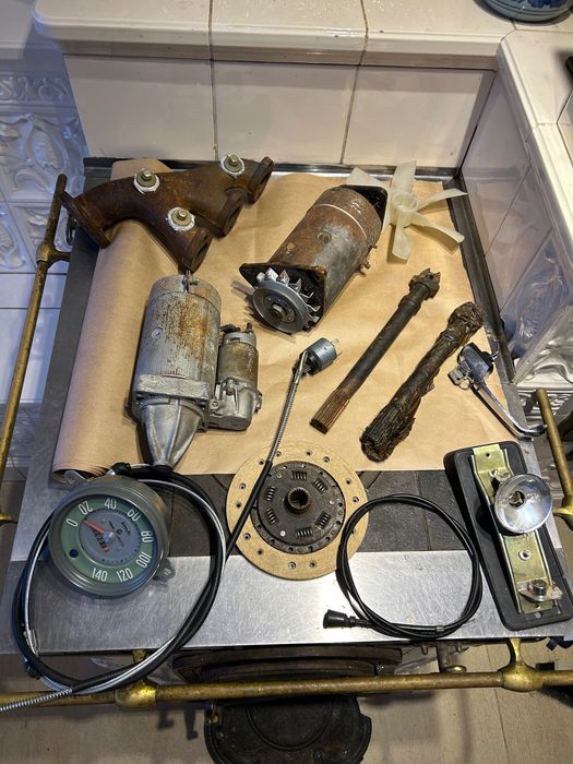 Syrena 105 rozrusznik i prądnica Nowe