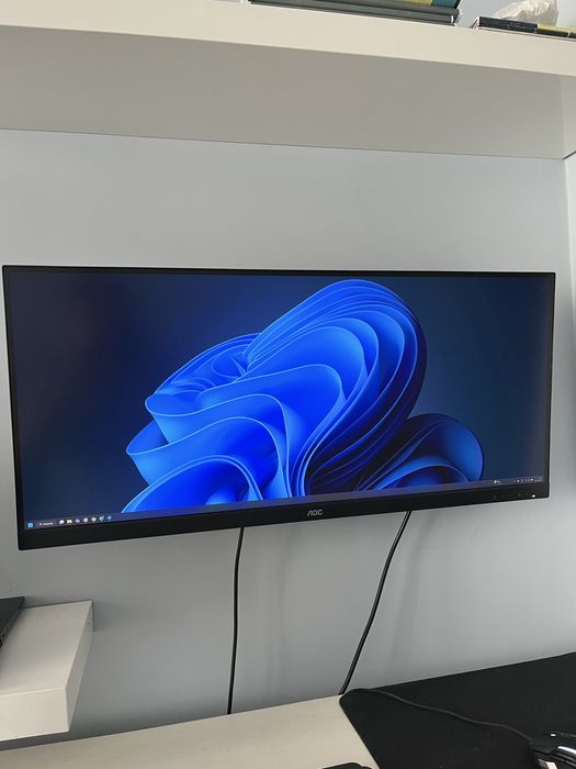 Monitor AOC U34V5C – ultrapanoramiczny 34”, IPS, UWQHD, 100 Hz