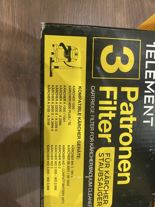 фільтри для пилососів Kärcher оригінал