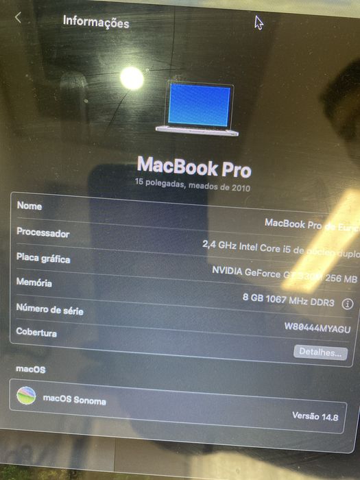 MacBookPro 15” - SSD