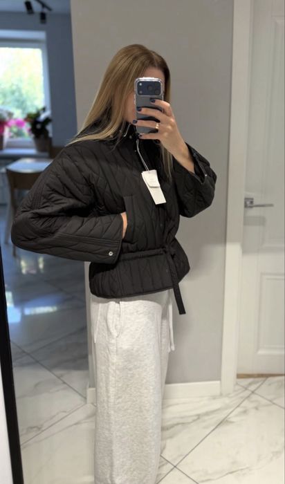 Куртка стьобана Zara, L, XL