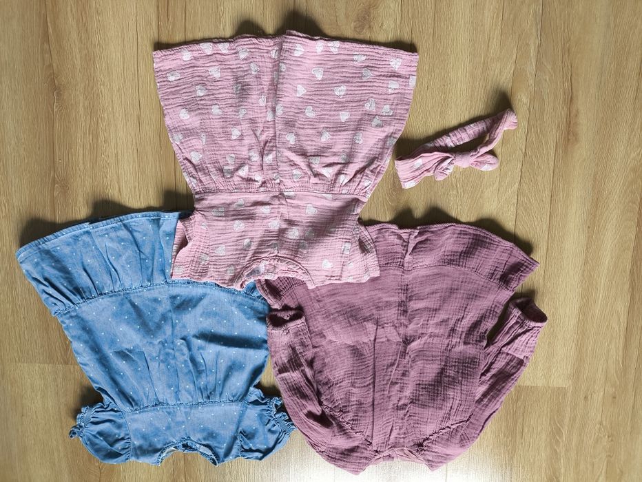 Mega paka ubrań dla dziewczynki, Zara, 14 sztuk, rozmiar 92