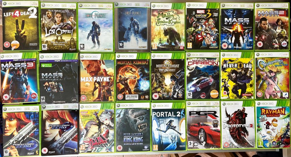 JOGOS XBOX 360 (Completos) || Portes Grátis || Ler Descrição↓