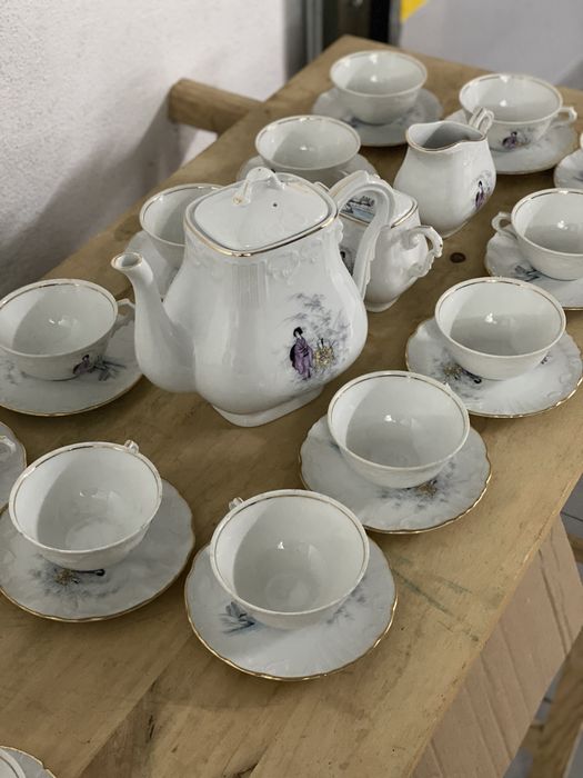 Serviço de chá e café