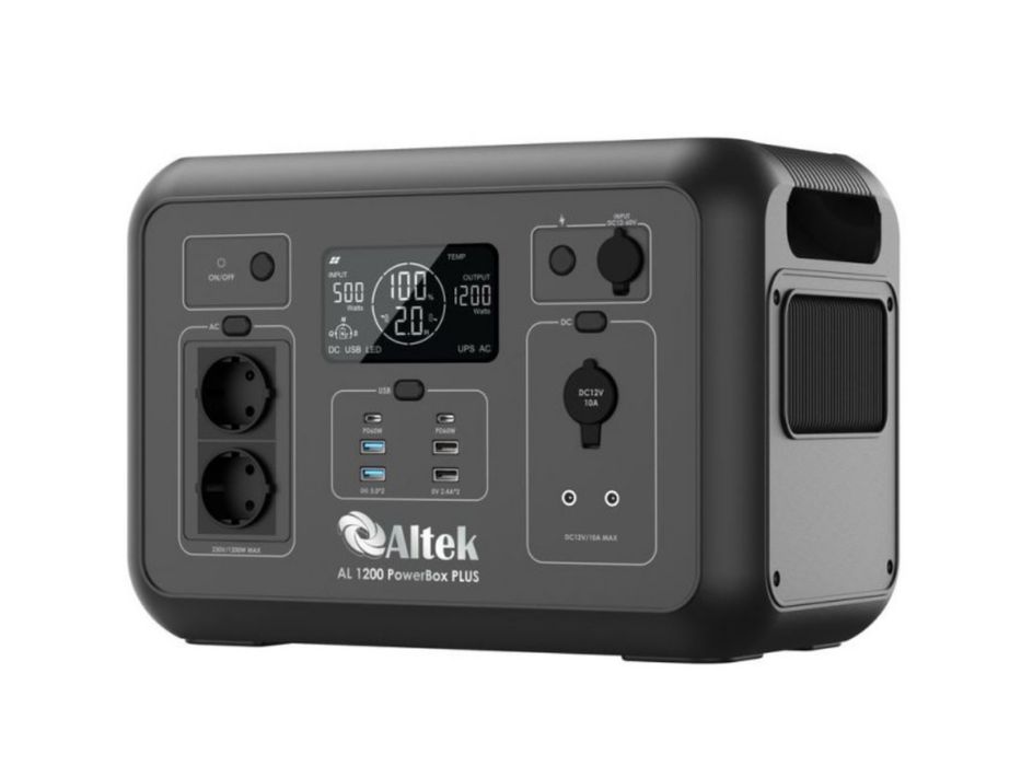Портативна зарядна станція ALTEK AL 1200 PowerBox PLUS (1008 Вт·г)