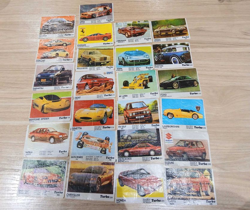 Вкладыши турбо .Много.: 999 грн. - Коллекционирование Винница на Olx