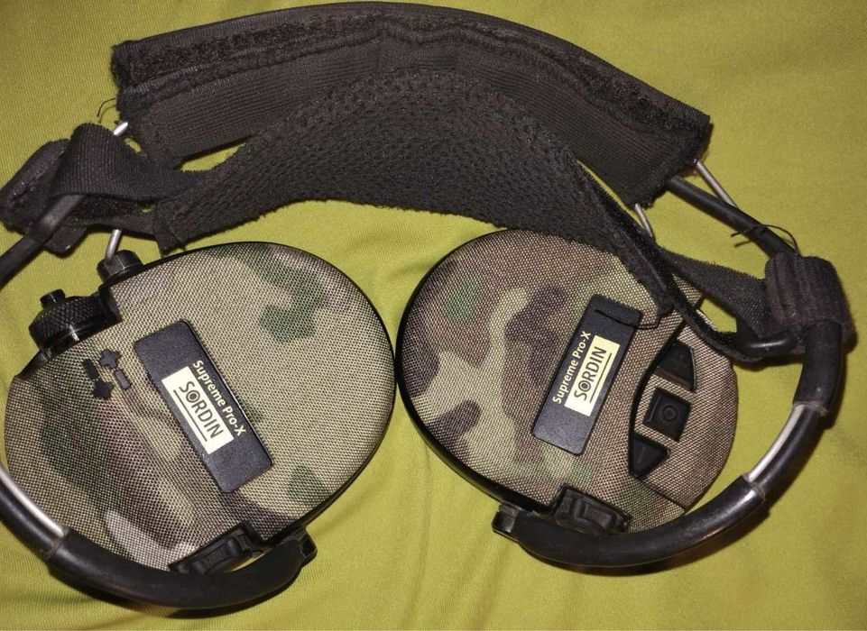 Текстильні камуфляж наліпки MSA Sordin Supreme Pro-X Cordura® MultiCam