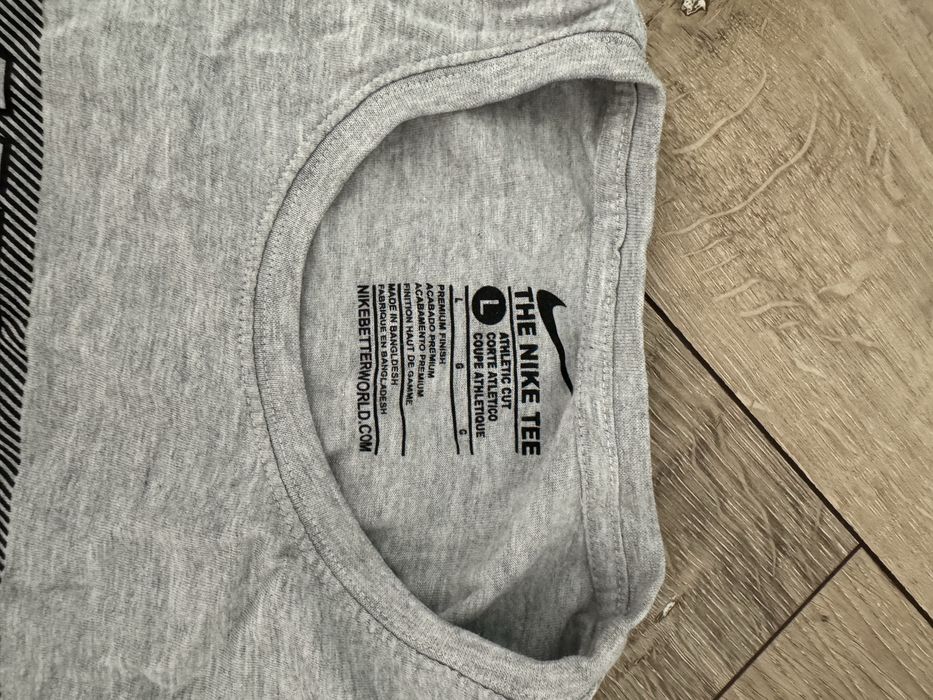 Bluzka t-shirt szary nike