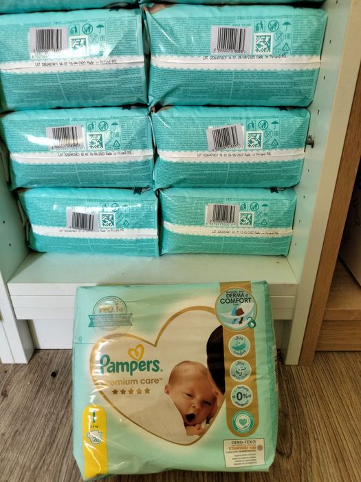 24x Pampers Premium Care 1 (2-5kg) Pieluchy