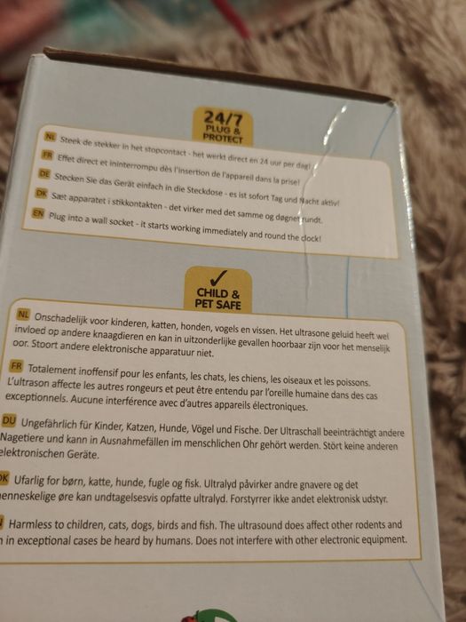 Ultradźwiękowy odstraszacz na myszy i szczury