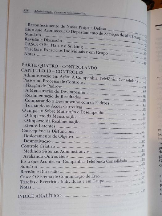 Administração - processos administrativos, David R. Hampton