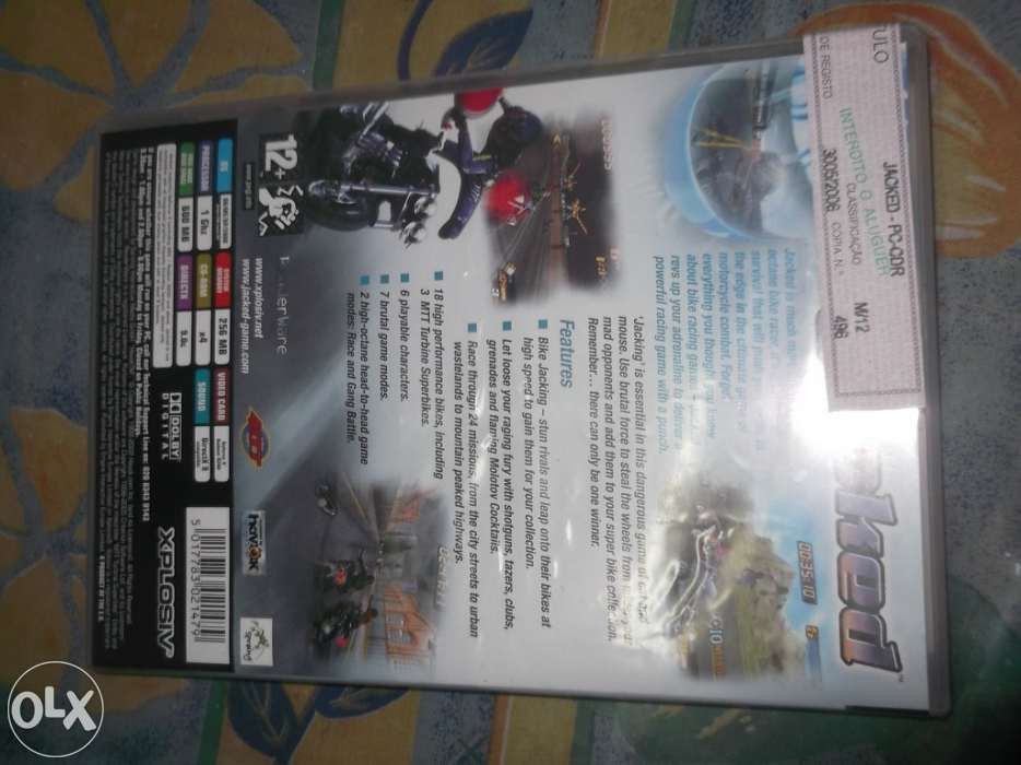 Jogo  para pc cd rom