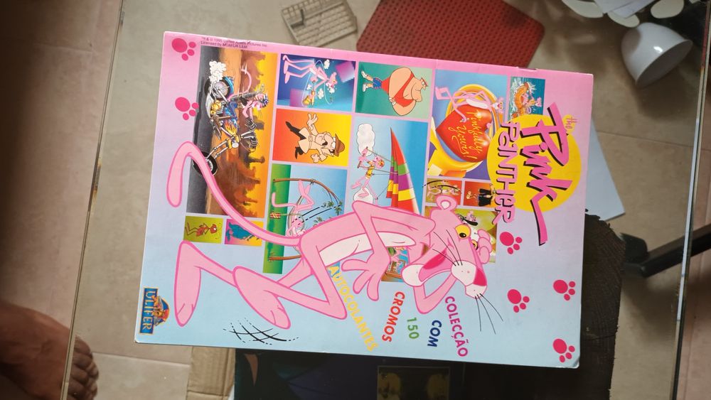 Caderneta Pantera cor de rosa - Ulifer 1996