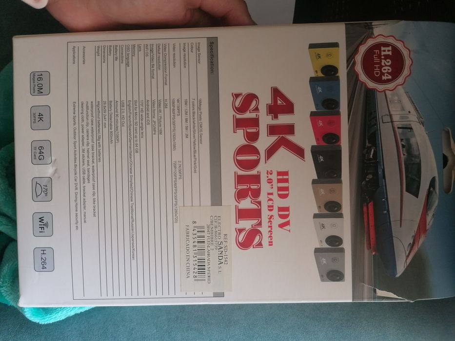 Action camera 4k ultraHD