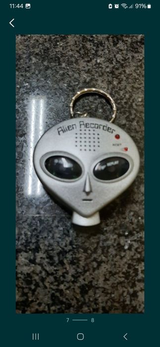 Gravadores de bolso, pequenas mensagens