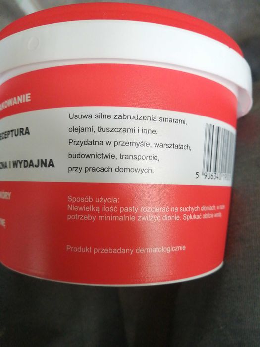 Pasta do mycia rąk 500g black cat
