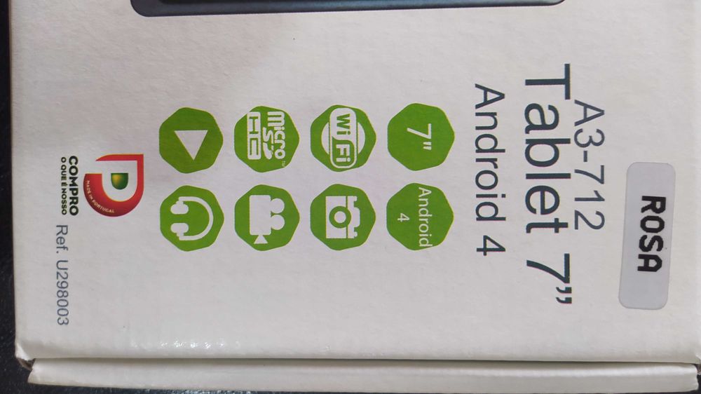 Tablet Rosa da Insys 7"