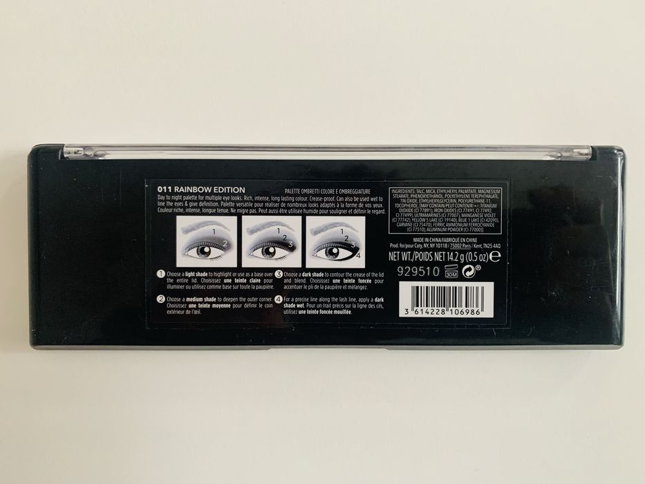 Zestaw cieni i paleta MAC Rimmel Kobo