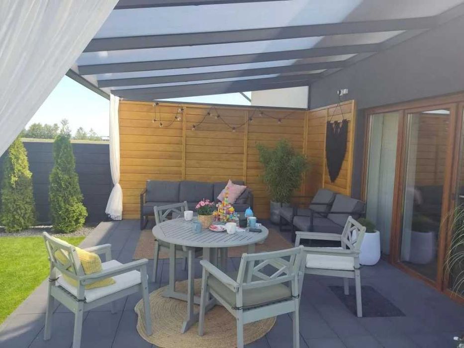 Zadaszenie aluminiowe PRO z dachem poliwęglanowym 350x1006 m