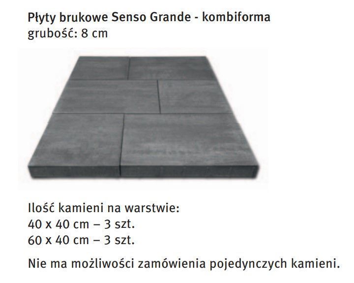 Kostka Semmelrock Senso Grande silva