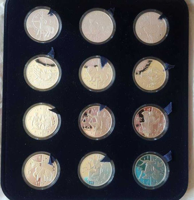 Срібло Золото монети Зодіак Східний гороскоп НБУ Борщ Захисниці Мова