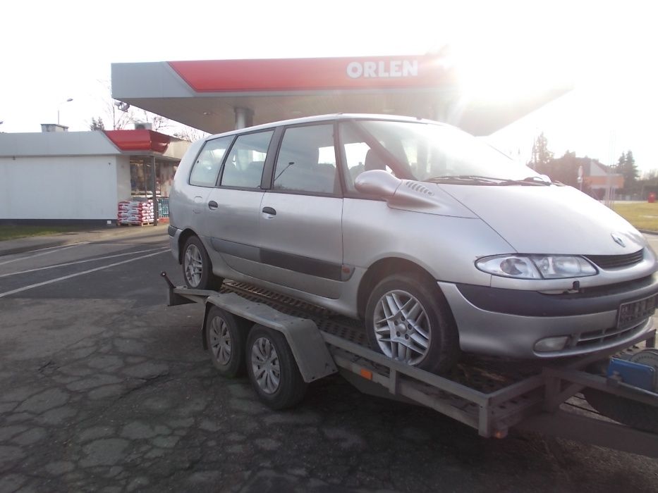 Renault Espace,2,0 DCI,przeznaczony na części,kolor srebrny,ksenony