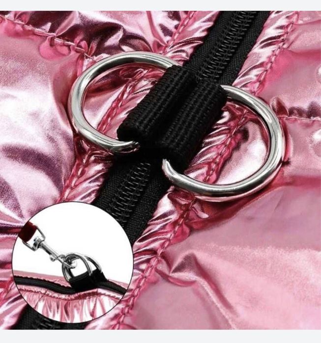 Розовая жилетка для собачки 3-3,5 кг, розмер М, обежда для собачки