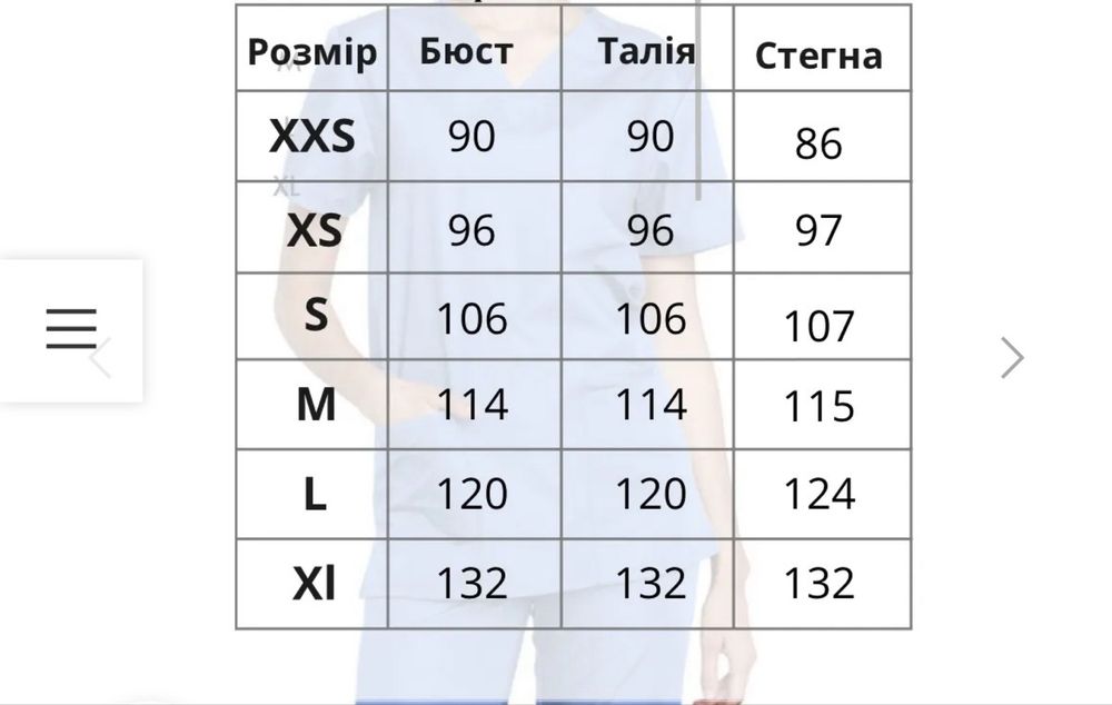 Продам медичний костюм