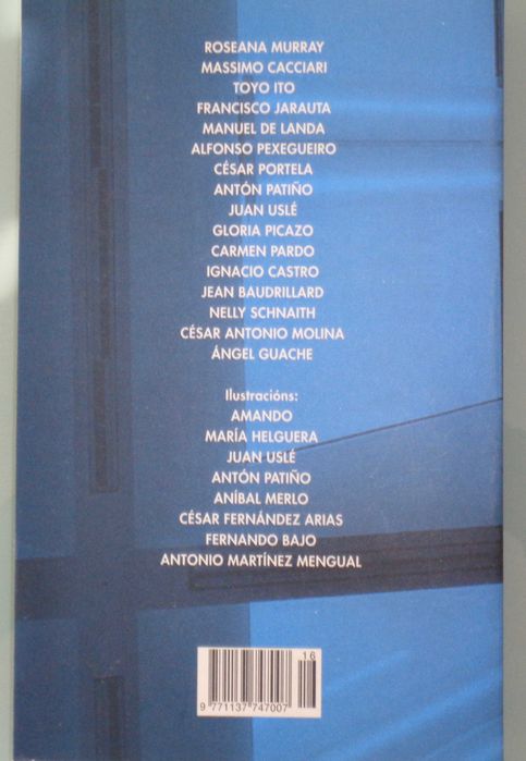 ARQUITECTURA
Microfisuras. Cadernos de pensamento e creación