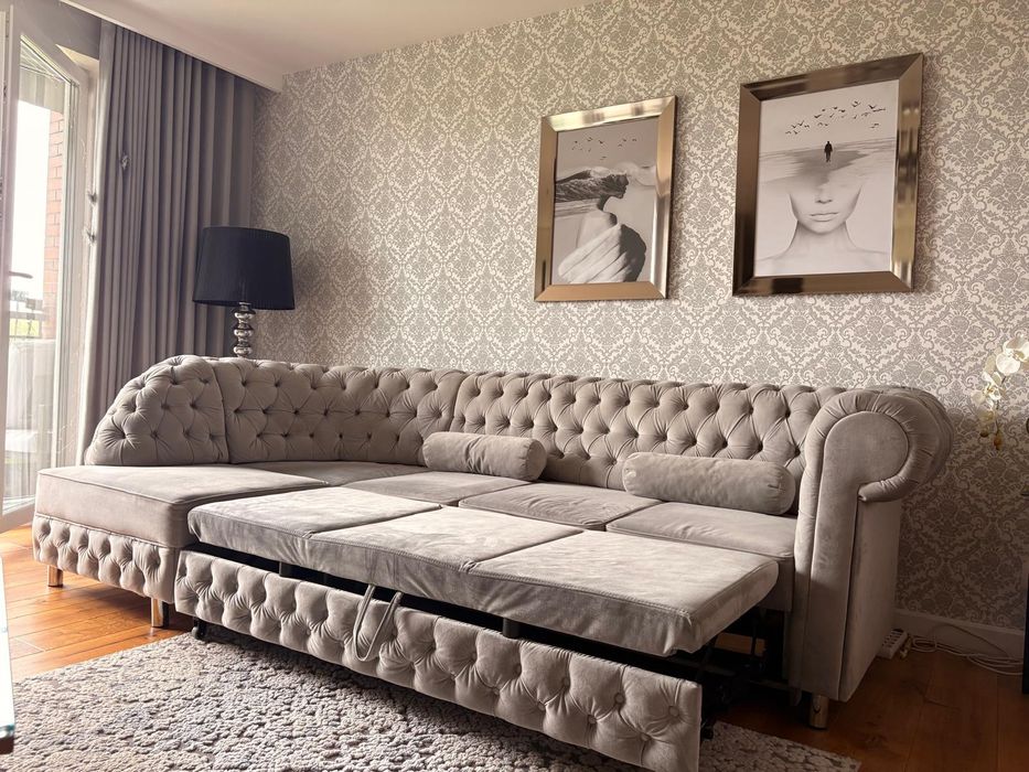 Sylowy narożnik Chesterfield