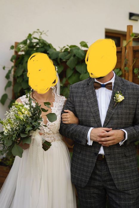 Suknia ślubna muślinowa Madonna 36