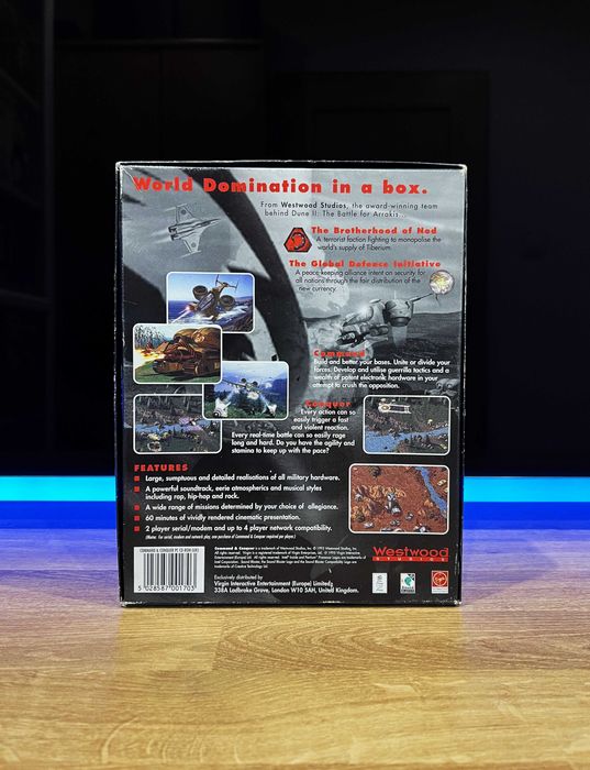 Command & Conquer 1 (PC EN 1995) BIG BOX kompletne premierowe wydanie