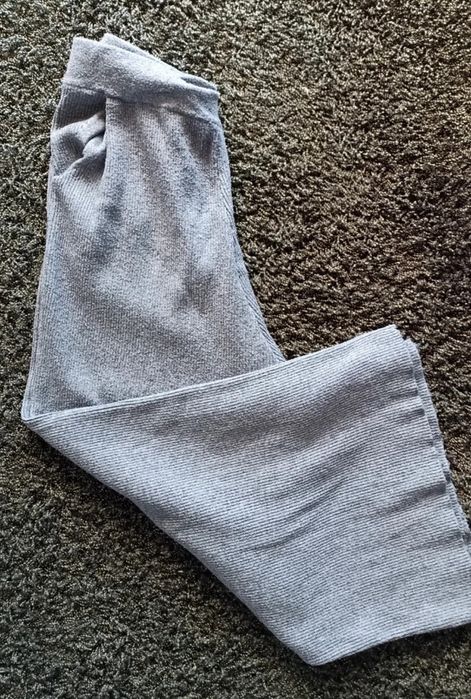 Calças de malha quentes estilo culote da Zara tamanho M