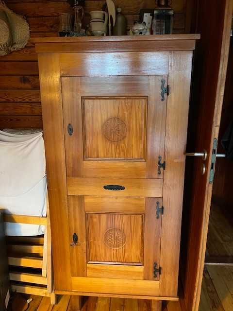 Komplet mebli drewno