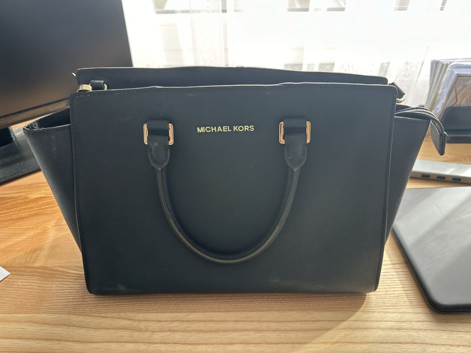 MICHAEL Michael Kors SELMA - Torebka - navy
