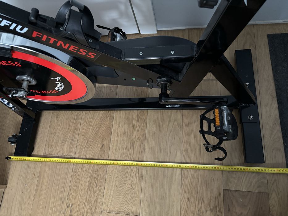 Fitfiu fitness BESP-22 Rower Halowy Czarny speeningowy stacjonarny