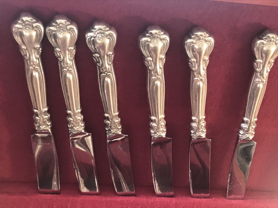 Столовое серебро (925) GORHAM набор 6 персон 24/30/40 предмета