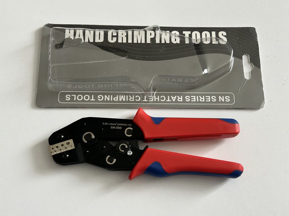 Кримпер клещи обжимные для автоклемм 0,25-1,5мм