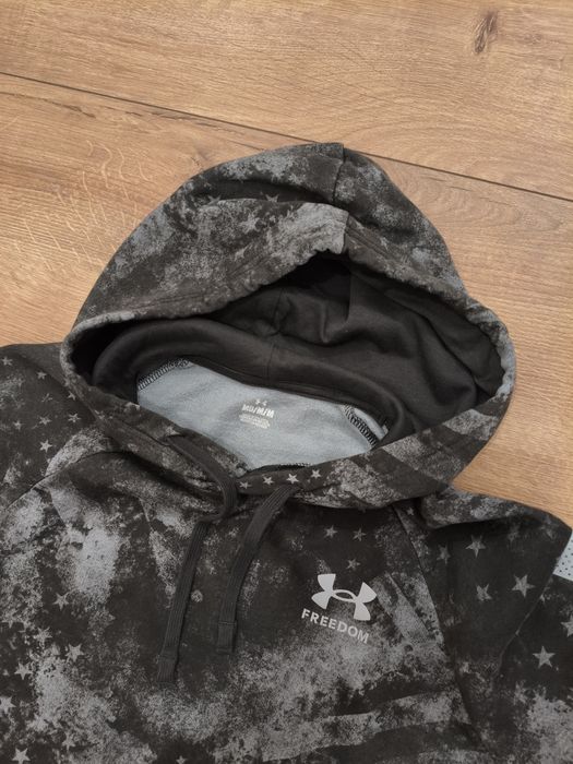 Bluza Under Armour Freedom męska bawełniana sportowa szara r. M