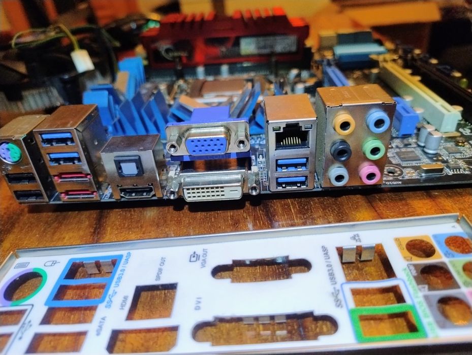 Комплект Intel i7-2700K+ Asus Z77-M PRO+16GB ОЗУ