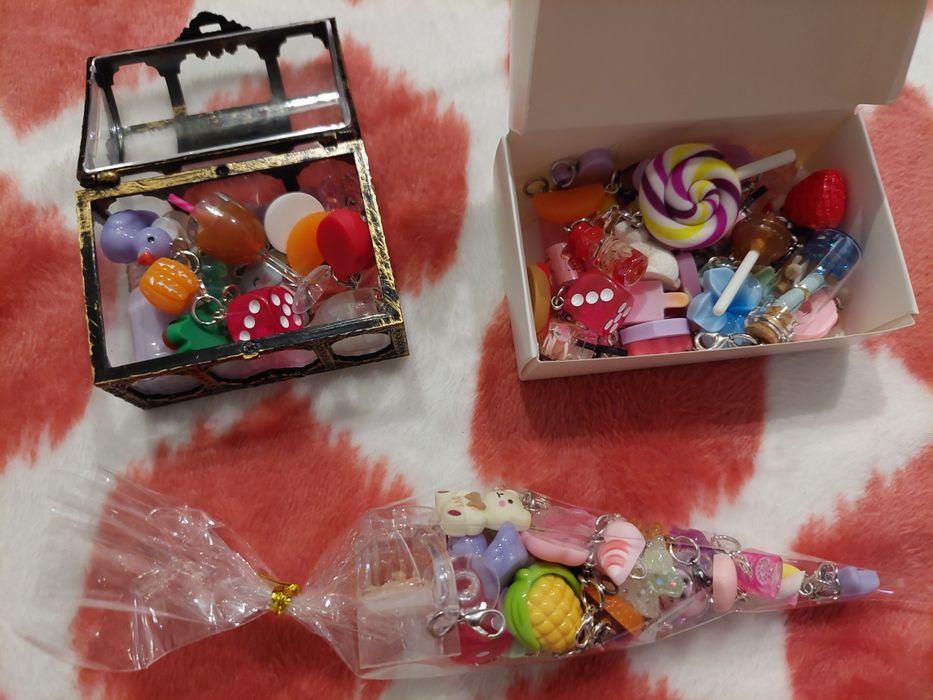 Zestaw charms hobby horse