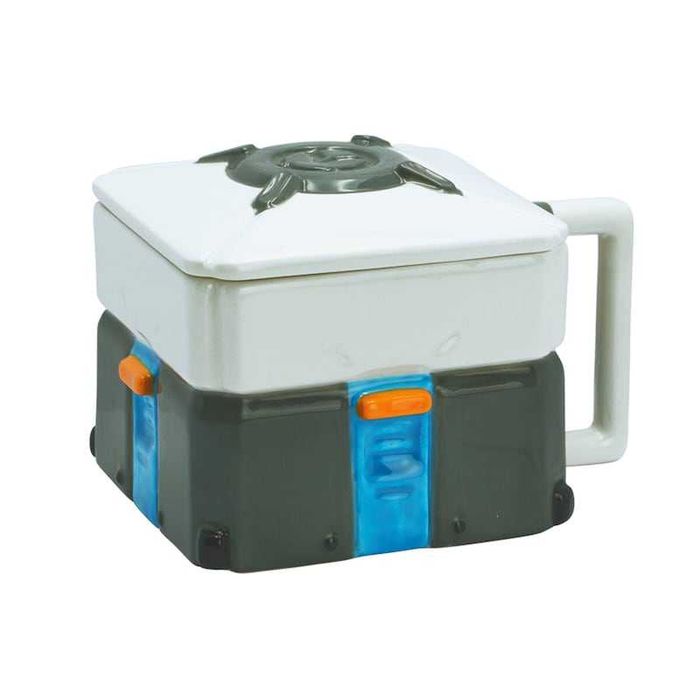 Kubek Overwatch Lootbox 3D Mug z przykrywką 500 ml Blizzard