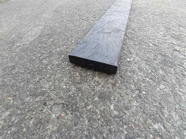 Deska plastikowa 92x34 mm 2 m | Eko deska z recyklingu Terplast 3R