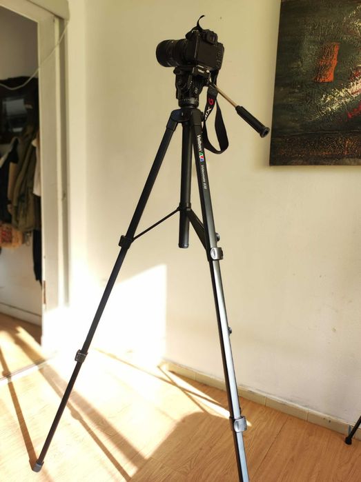 Tripé De Câmara Velbon Videomate 368