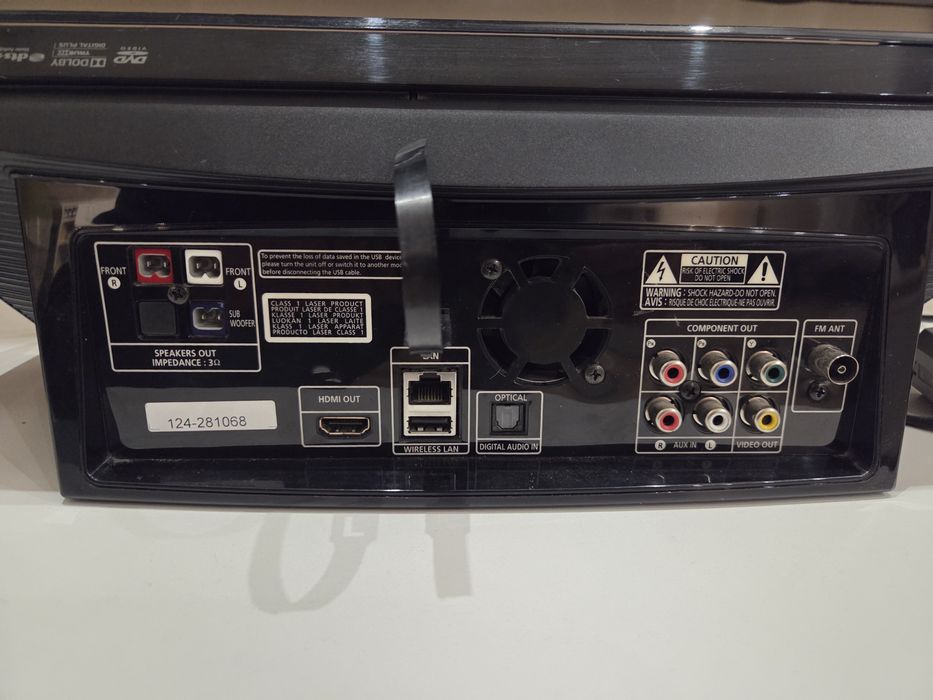 Kino domowe 2.1 SAMSUNG, blu-ray radio