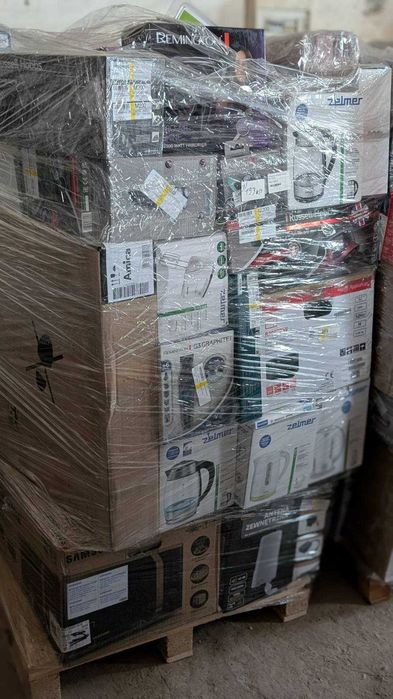 Товар на вагу! Електроніка/кухонна техніка на палеті! А/А+! 133 кг