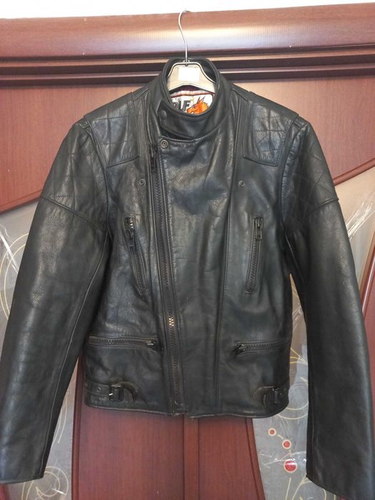 Куртка кожаная Wolf leathers england